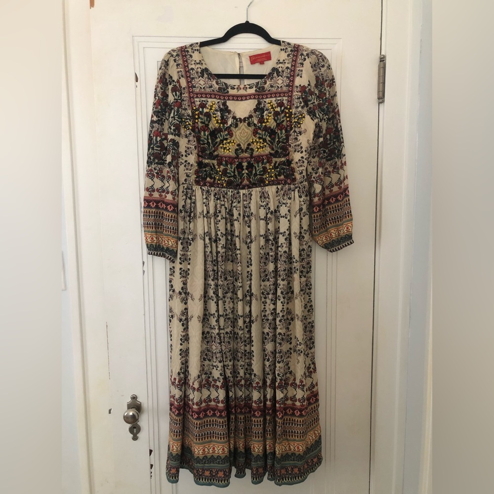 Anthropologie Beaded Dress by Bhanuni-size 2